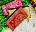 Banarasi Zipper Purse