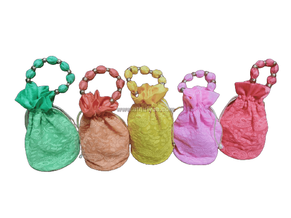 Chikankari Embroidery Potli