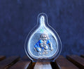 Silver Finish God In Peepal leaf frame