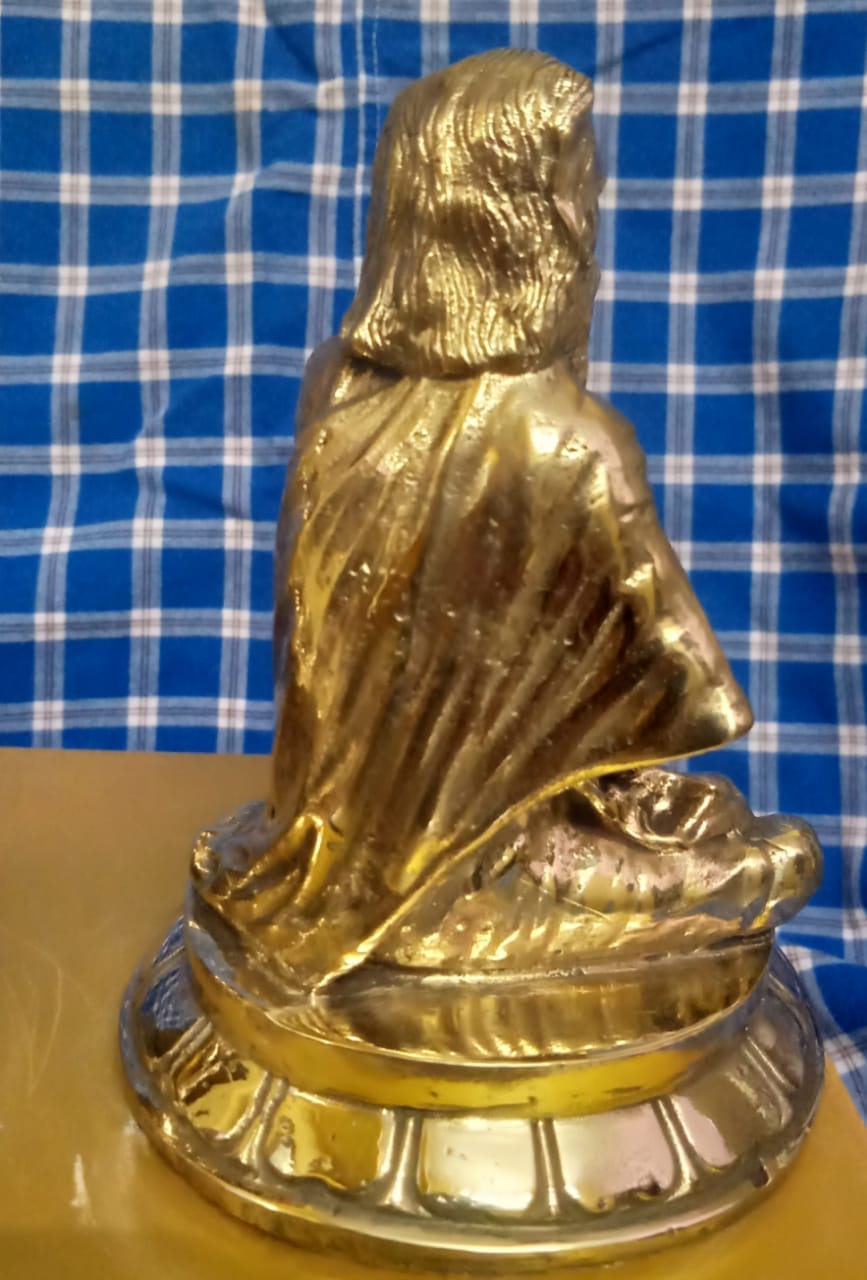 Sivan Sir Panchaloha Statue with lotus peedam