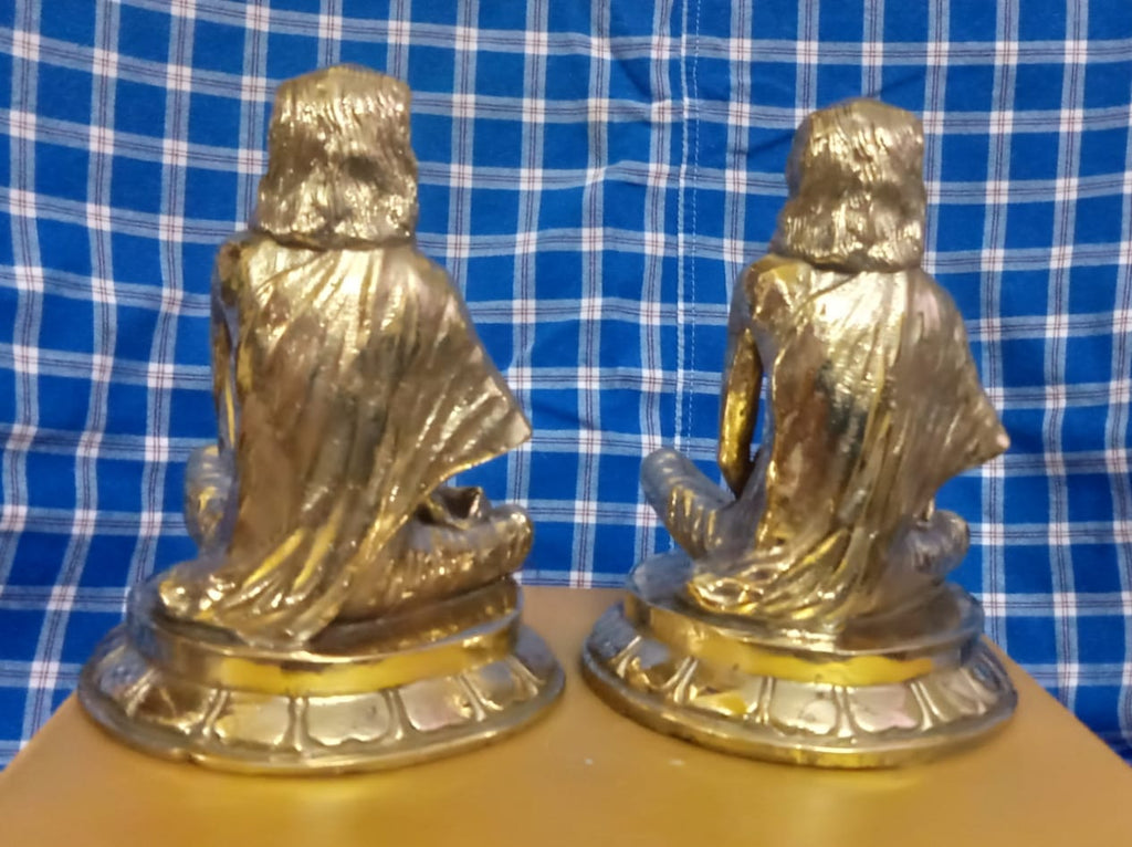 Sivan Sir Panchaloha Statue with lotus peedam