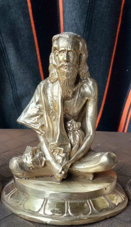 Sivan Sir Panchaloha Statue with lotus peedam