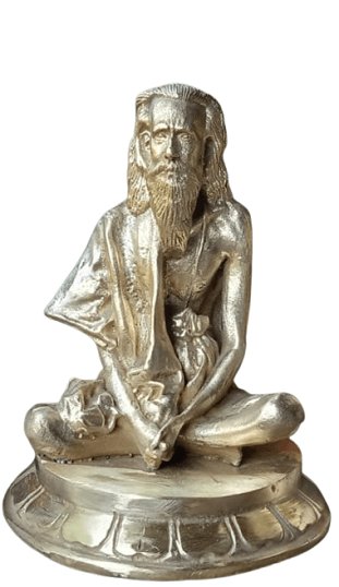 Sivan Sir Panchaloha Statue with lotus peedam