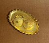 Gold colour Kumkum platter