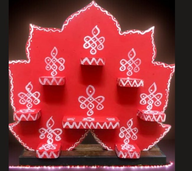 Krishna Leela Set With Stand Combo
