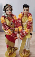 Tamil Iyer Couple Barbie Look Dolls