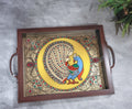 Tanjore Style Painting tray- medium