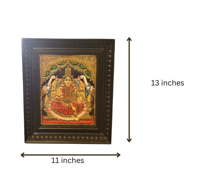 Tanjore Painting - Gaja Lakshmi
