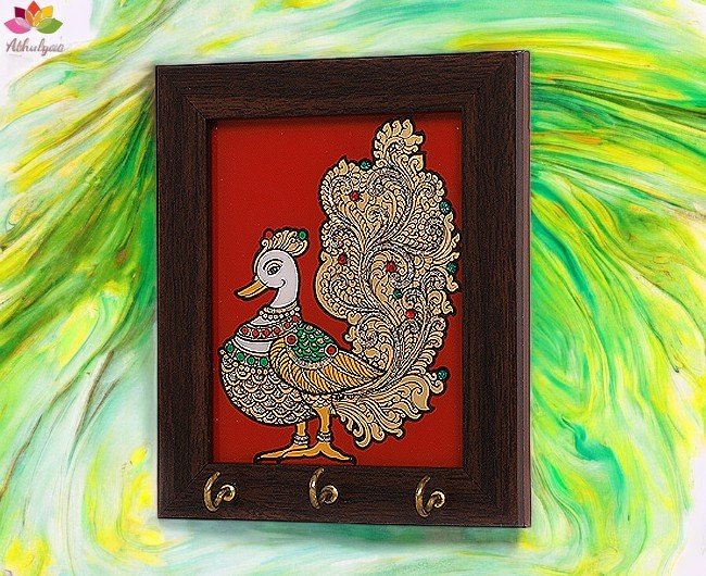 Tanjore Painting theme Key holder