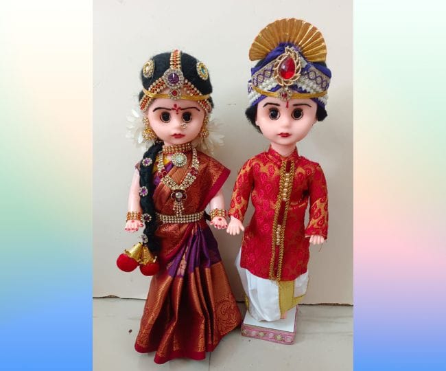 Telugu Bride and Groom Doll