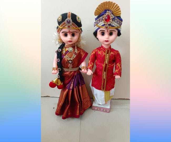 Telugu Bride and Groom Doll