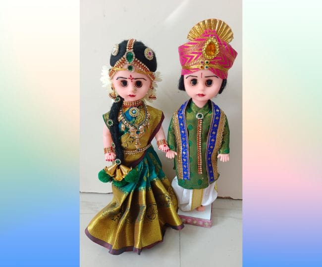 Telugu Bride and Groom Doll