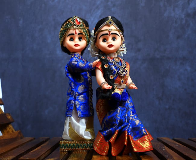 Telugu Bride and Groom Doll