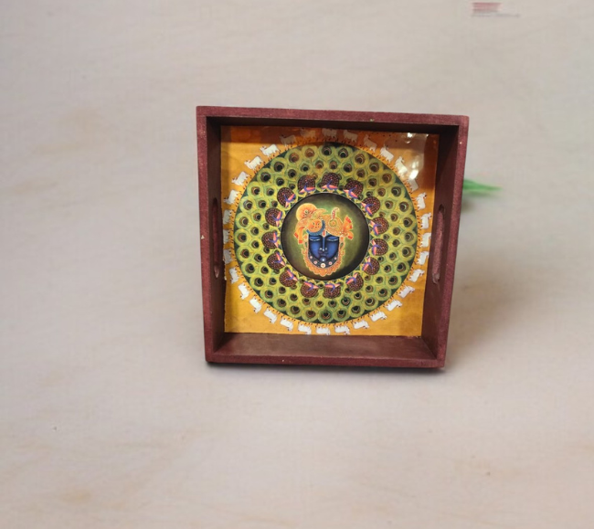Devotional Print Wooden Tray