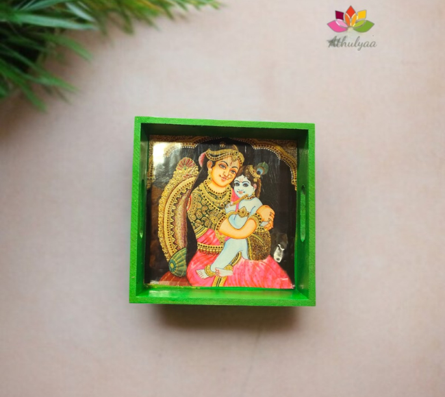 Devotional Print Wooden Tray