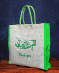 Wedding jute bag