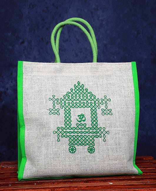 Wedding jute bag