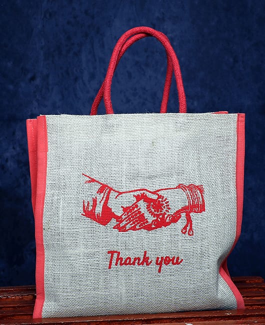 Wedding jute bag