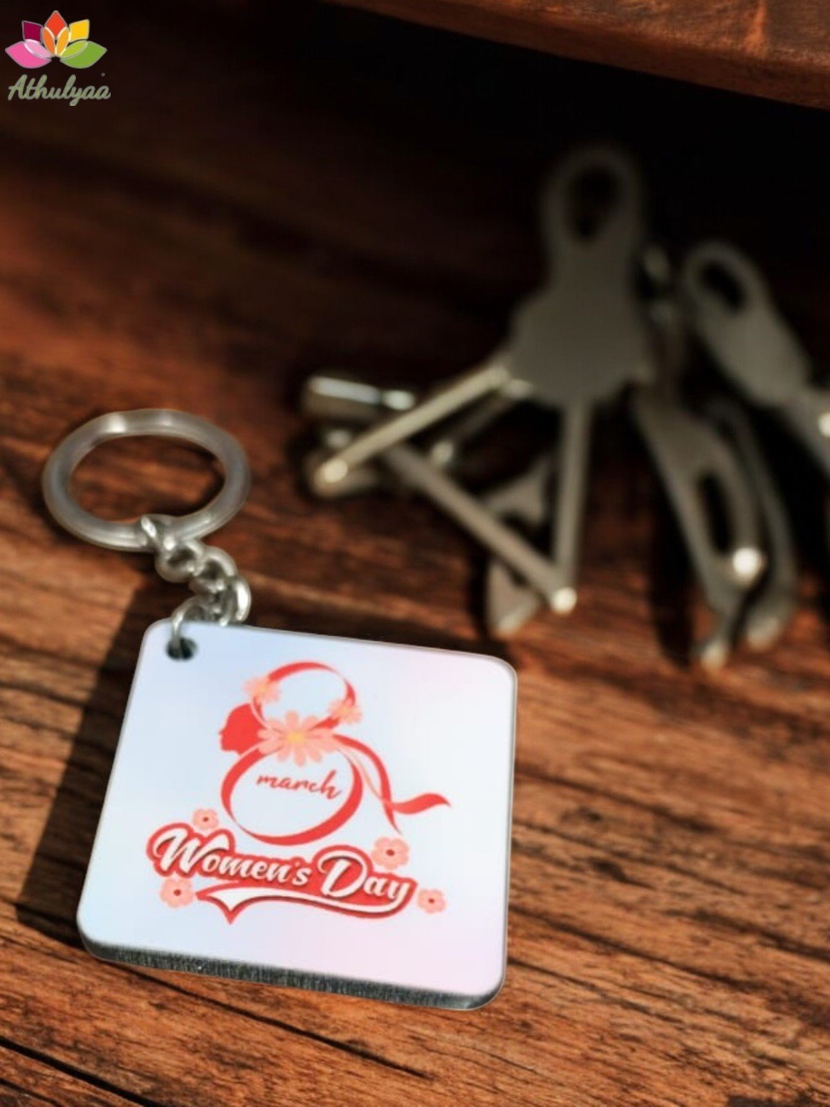 Women's day Theme Key Chain