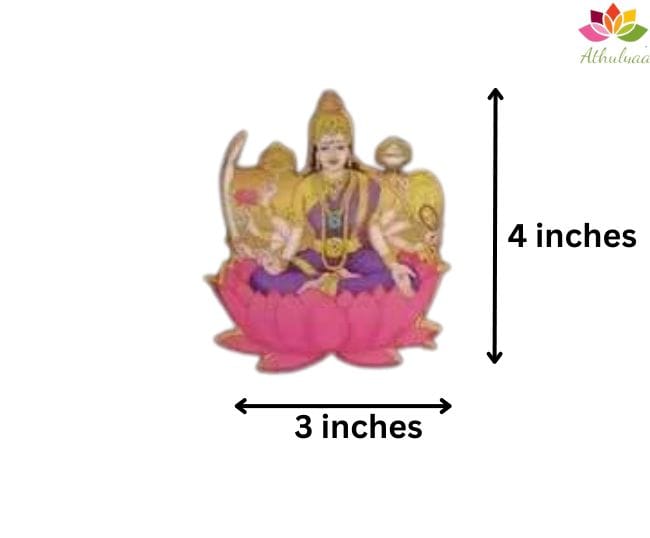 Durga Lakshmi Saraswati Trio Fridge magnet Set