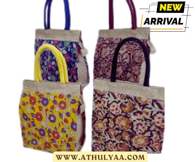 Kalamkari Jute Bag