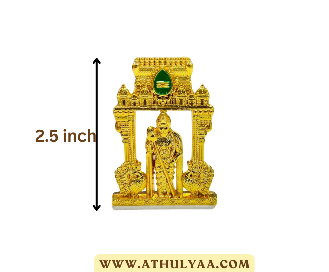 Murugan with Vel and Peacock